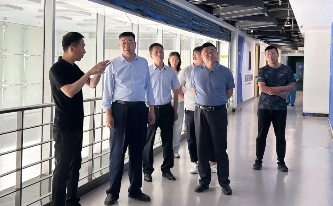 鲁西南化工联盟一行莅临黑马数字技术集团调